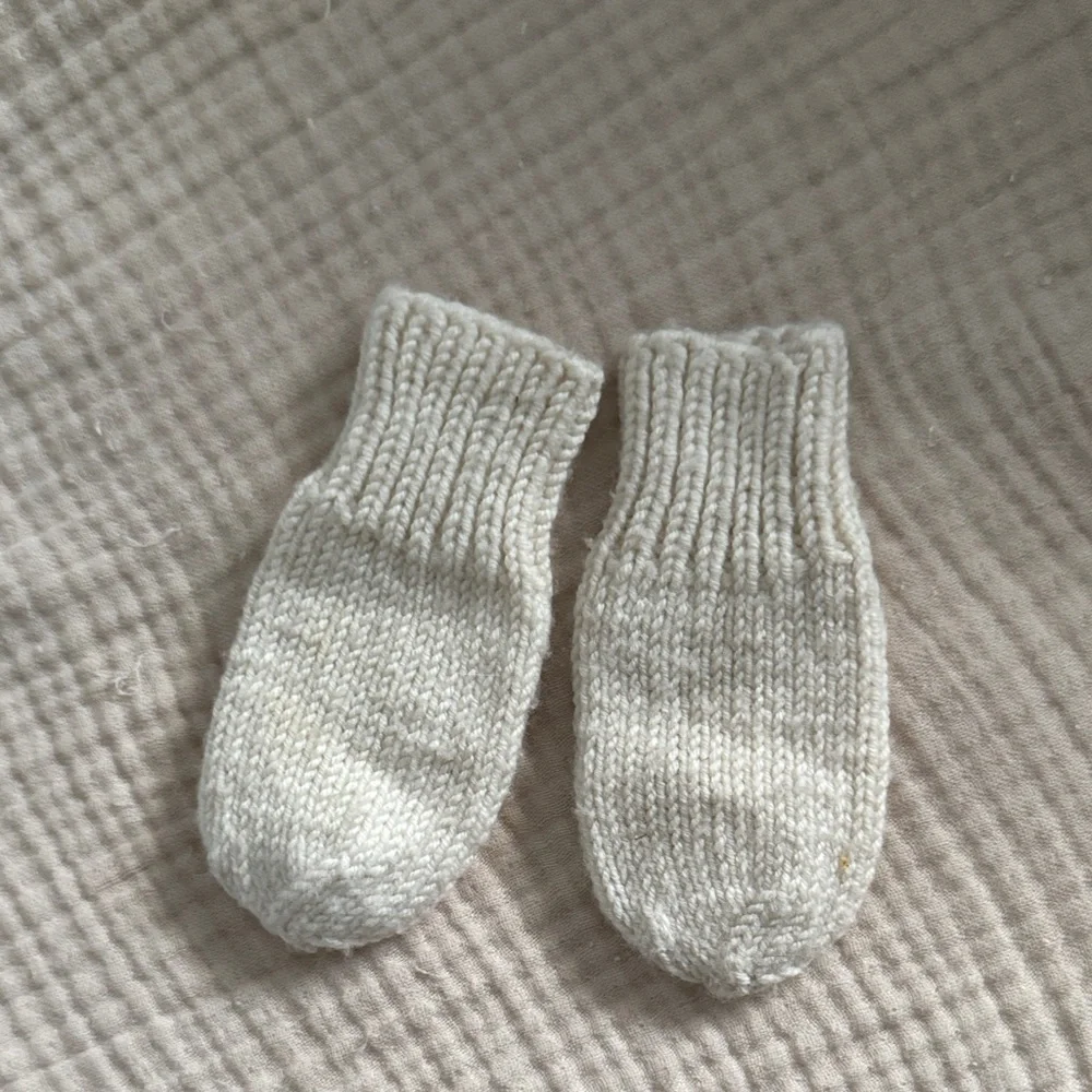 Cozy Knit Baby Mittens